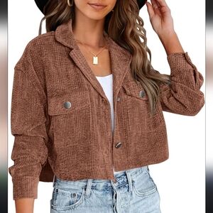 Brown Corduroy Jacket / Shacket